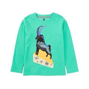 Tea Collection Boys  Ram A Fromage Graphic T-Shirt, Blue
